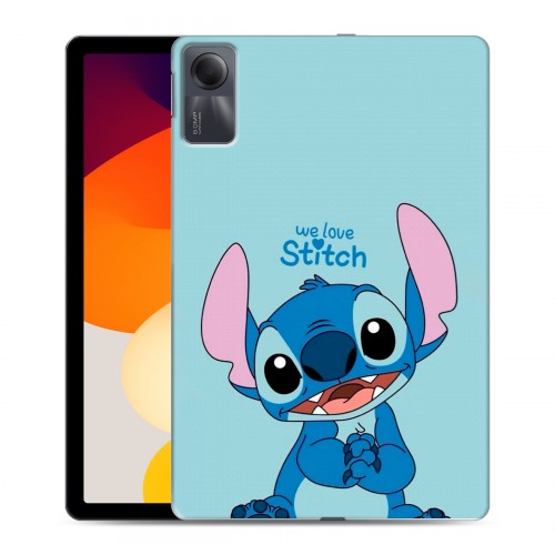 Дизайнерский силиконовый чехол для Xiaomi RedMi Pad SE Лило и Стич