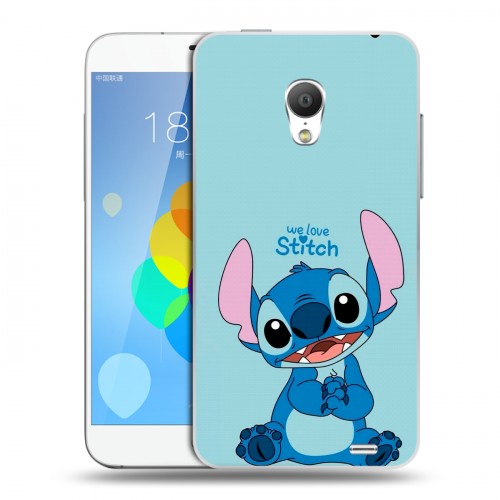 Дизайнерский пластиковый чехол для  Meizu MX3 Лило и Стич