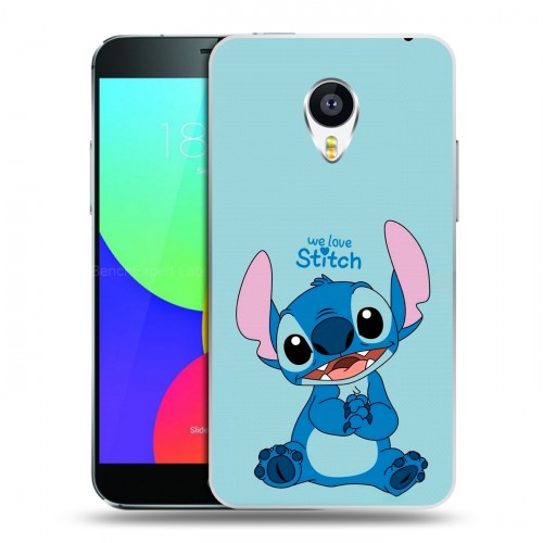 Дизайнерский пластиковый чехол для Meizu MX4 Лило и Стич