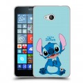 Дизайнерский пластиковый чехол для Microsoft Lumia 640 Лило и Стич