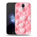 Дизайнерский пластиковый чехол для Doogee X9 Pro Сердечки