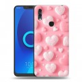 Дизайнерский силиконовый чехол для Alcatel 5V Сердечки