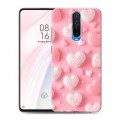 Дизайнерский пластиковый чехол для Xiaomi RedMi K30 Сердечки