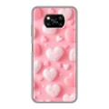 Дизайнерский пластиковый чехол для Xiaomi Poco X3 Сердечки