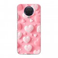 Дизайнерский силиконовый чехол для Nokia G20 Сердечки