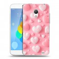 Дизайнерский пластиковый чехол для  Meizu MX3 Сердечки
