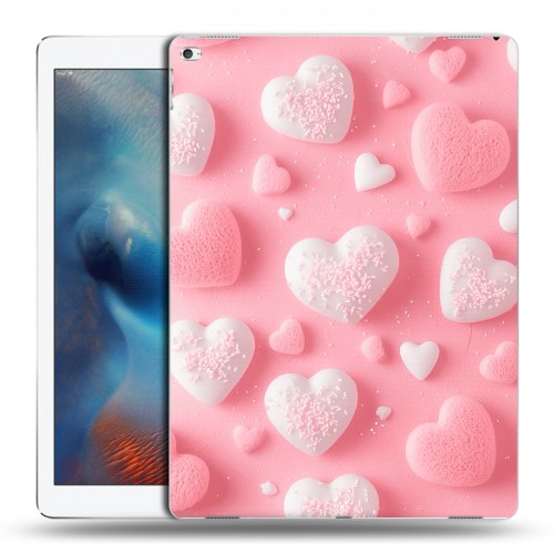 Дизайнерский пластиковый чехол для Ipad Pro Сердечки