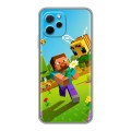 Дизайнерский силиконовый с усиленными углами чехол для Huawei Nova Y61 Майнкрафт Minecraft