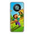 Дизайнерский силиконовый чехол для Huawei Nova Y90 Майнкрафт Minecraft