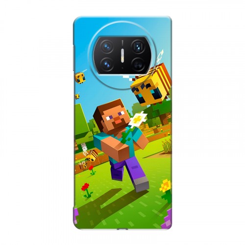 Дизайнерский пластиковый чехол для Huawei Mate X3 Майнкрафт Minecraft