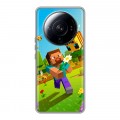 Дизайнерский силиконовый чехол для Xiaomi 12S Ultra Майнкрафт Minecraft