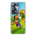 Дизайнерский силиконовый чехол для OnePlus Nord N30 SE 5G Майнкрафт Minecraft