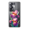 Полупрозрачный дизайнерский пластиковый чехол для OnePlus Nord N30 SE 5G Цветы орхидеи