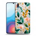 Полупрозрачный дизайнерский пластиковый чехол для Vivo V11 Цветы паттерн