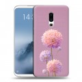 Полупрозрачный дизайнерский пластиковый чехол для Meizu 16th Plus Цветы