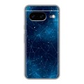 Полупрозрачный дизайнерский пластиковый чехол для Google Pixel 8 Космос звезды