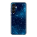 Полупрозрачный дизайнерский пластиковый чехол для Samsung Galaxy A35 Космос звезды