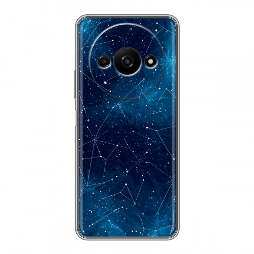 Полупрозрачный дизайнерский пластиковый чехол для Xiaomi RedMi A3 Космос звезды