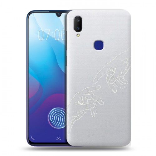 Полупрозрачный дизайнерский пластиковый чехол для Vivo V11i Сотворение мира