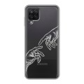 Полупрозрачный дизайнерский силиконовый чехол для Samsung Galaxy A12 Сотворение мира