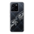 Полупрозрачный дизайнерский силиконовый чехол для Vivo Y35 Сотворение мира