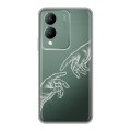 Полупрозрачный дизайнерский силиконовый чехол для Vivo Y17s Сотворение мира