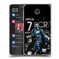 Дизайнерский пластиковый чехол для Nokia X Реал Роналдо