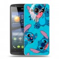 Дизайнерский пластиковый чехол для Acer Liquid E3 Лило и Стич