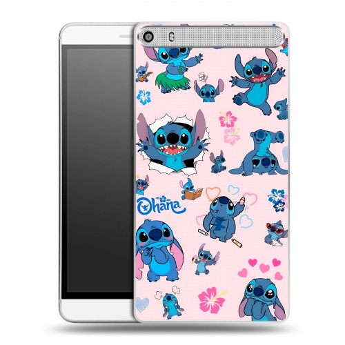 Дизайнерский пластиковый чехол для Lenovo Phab Plus Лило и Стич