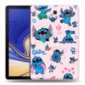Дизайнерский силиконовый чехол для Samsung Galaxy Tab S4 Лило и Стич