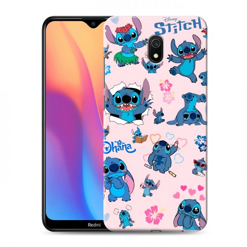Дизайнерский пластиковый чехол для Xiaomi RedMi 8A Лило и Стич