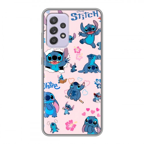 Дизайнерский силиконовый чехол для Samsung Galaxy A52 Лило и Стич