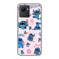 Дизайнерский силиконовый чехол для Realme C30 Лило и Стич