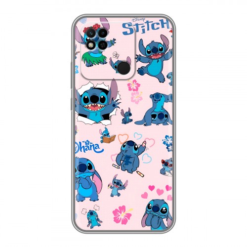Дизайнерский силиконовый чехол для Xiaomi Redmi 10A Лило и Стич