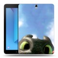Дизайнерский силиконовый чехол для Samsung Galaxy Tab S3 Как приручить дракона