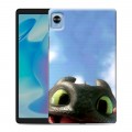 Дизайнерский силиконовый чехол для Realme Pad Mini Как приручить дракона