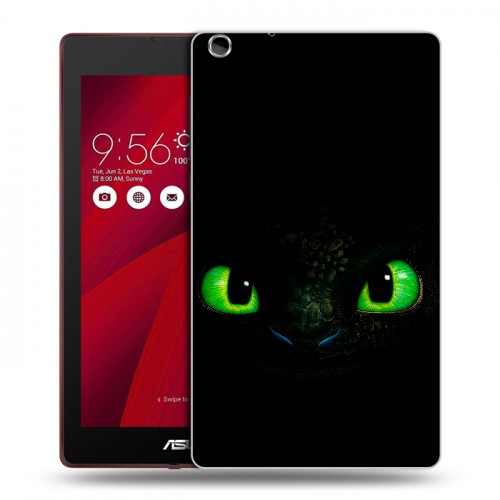 Дизайнерский силиконовый чехол для ASUS ZenPad C 7.0 Как приручить дракона