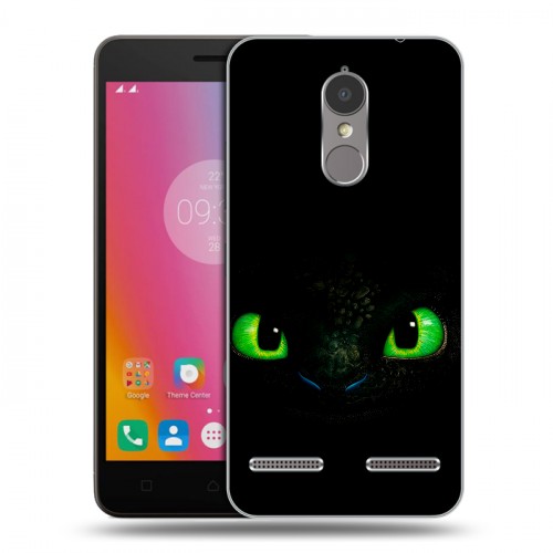 Дизайнерский пластиковый чехол для Lenovo K6 Как приручить дракона