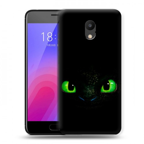 Дизайнерский пластиковый чехол для Meizu M6 Как приручить дракона