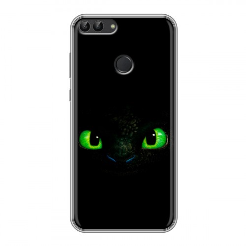 Дизайнерский силиконовый чехол для Huawei P Smart Как приручить дракона
