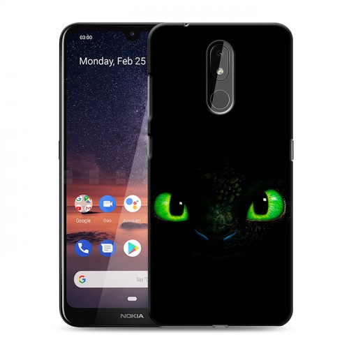 Дизайнерский силиконовый чехол для Nokia 3.2 Как приручить дракона