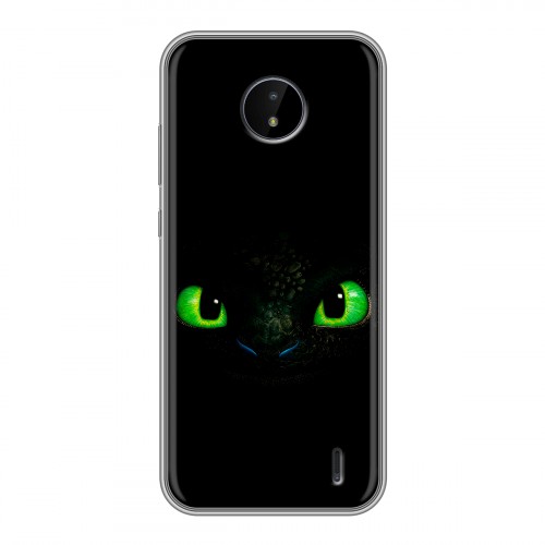 Дизайнерский силиконовый чехол для Nokia C20 Как приручить дракона