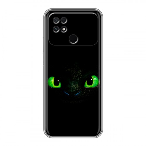 Дизайнерский силиконовый чехол для Xiaomi Poco C40 Как приручить дракона