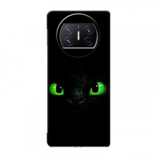 Дизайнерский пластиковый чехол для Huawei Mate X3 Как приручить дракона