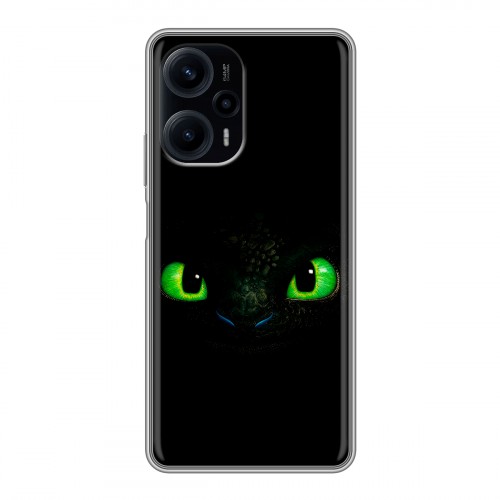 Дизайнерский силиконовый чехол для XIaomi Poco F5 Как приручить дракона