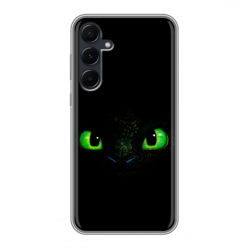 Дизайнерский силиконовый чехол для Samsung Galaxy A55 Как приручить дракона