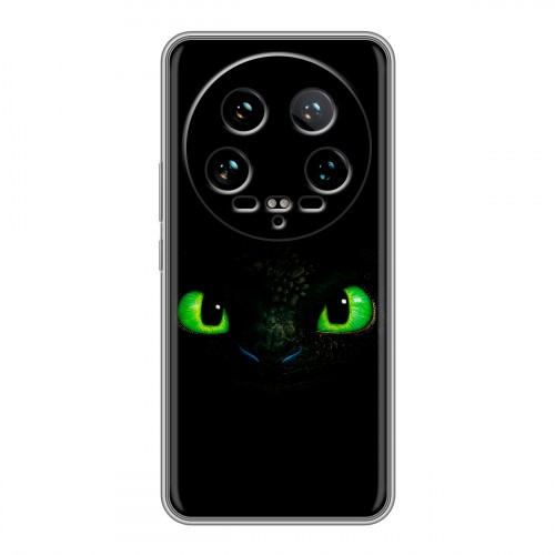 Дизайнерский силиконовый чехол для Xiaomi 14 Ultra Как приручить дракона