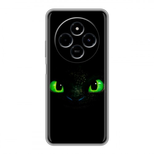 Дизайнерский силиконовый чехол для Xiaomi RedMi 14C Как приручить дракона