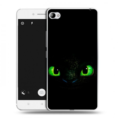 Дизайнерский пластиковый чехол для Lenovo S90 Как приручить дракона