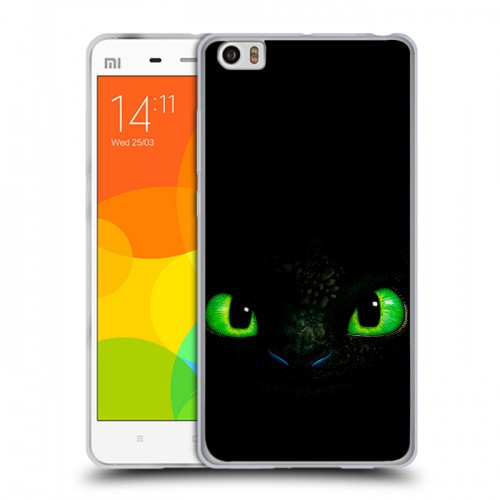 Дизайнерский пластиковый чехол для Xiaomi Mi Note Как приручить дракона